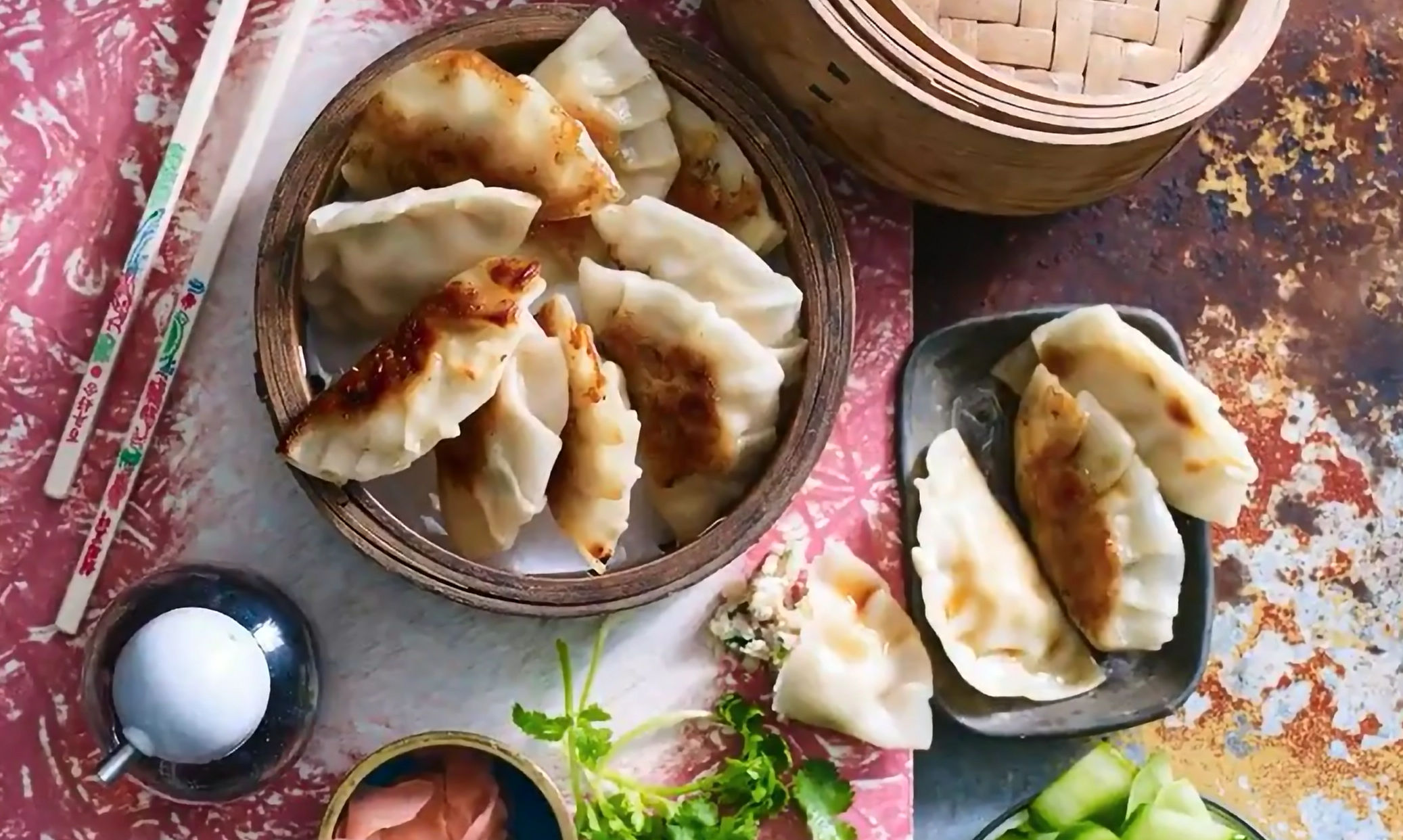 Chicken Gyozas